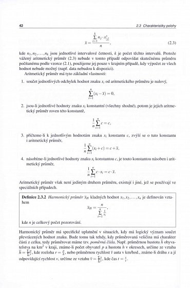 Náhled Základy statistiky - Aplikace v technických a ekonomických oborech, 2.  vydání