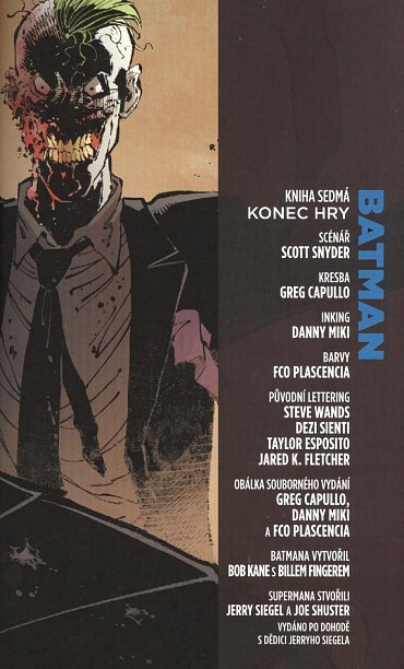 Náhled Batman - Konec hry, 1.  vydání