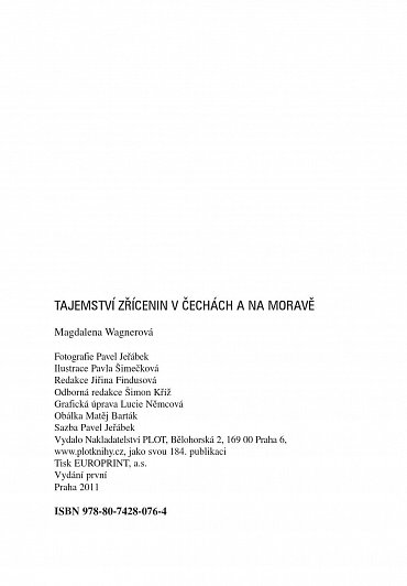 Náhled Tajemství zřícenin v Čechách a na Moravě (kniha obsahuje dvě volné vstupenky na hrad Okoř)