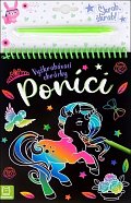 Vyškrábavací obrázky - Poníci