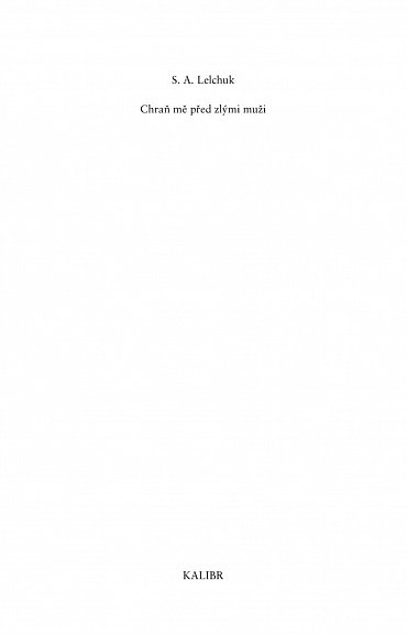 Náhled Chraň mě před zlými muži