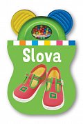 Slova - Leporelo s chrastítkem
