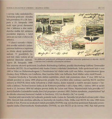 Náhled Horská železnice Liberec - Jelenia Góra na starých pohlednicích