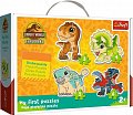 Baby puzzle Jurský park 4v1 (3,4,5,6 dílků)