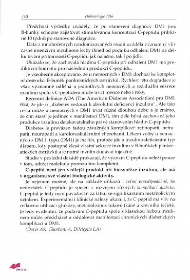 Náhled Diabetologie 2016