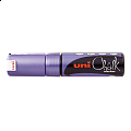 UNI PWE-8K křídový popisovač, 8 mm, metalicky fialový