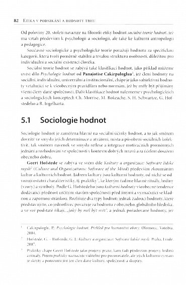 Náhled Etika v podnikání a hodnoty trhu