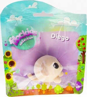 Flockies Pes Diego - sběratelská figurka 5 cm