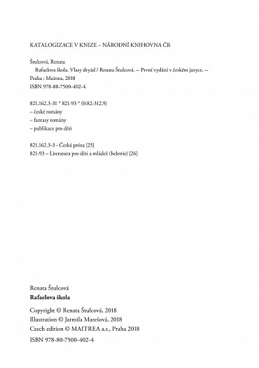 Náhled Rafaelova škola 5 - Vlasy dryád