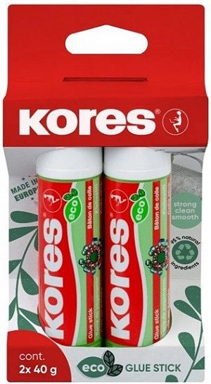 Kores lepicí tyčinka ECO 2x40 g