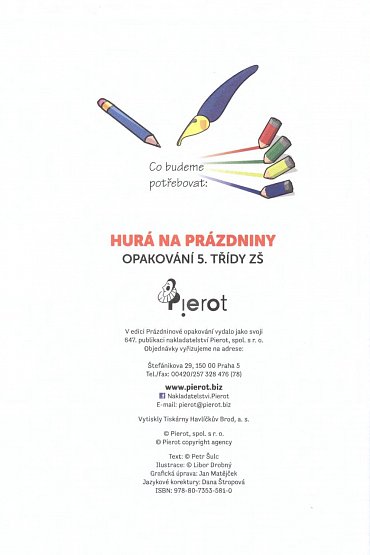 Náhled Hurá na prázdniny - Opakování 5. třídy