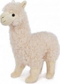 Lama Alpaka plyš bílá 30 cm