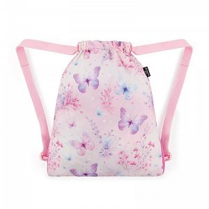 Bagmaster školní sáček na přezůvky/tělocvik DOPI 25 A – motýlci
