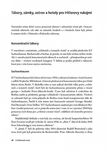 Náhled V Hitlerově moci. Zvláštní a "čestní" vězňové nacistického režimu