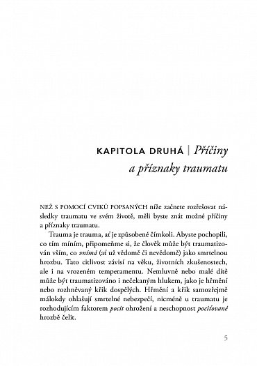 Náhled Léčba traumatu - Program probuzení moudrosti těla