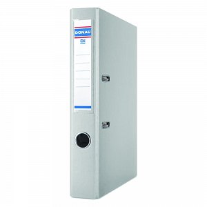 DONAU pákový pořadač Master, A4/50 mm, PP, šedý