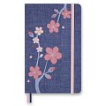 Zápisník Moleskine Sakura - L, linkovaný