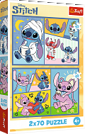 Puzzle Lilo & Stitch: Se Stitchem není nuda 2x70 dílků