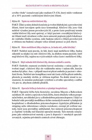 Náhled Žíly, žilky a varixy