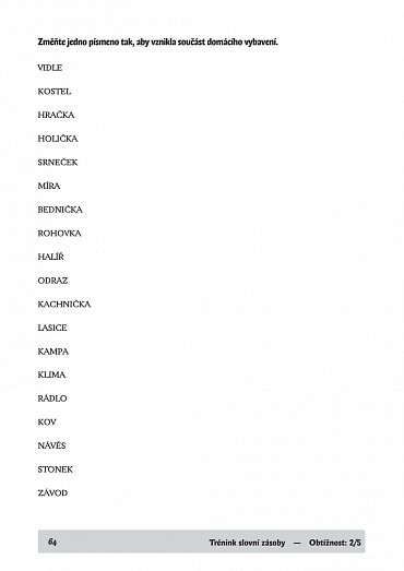 Náhled Neztraťte hlavu - Zábavné úkoly pro seniory