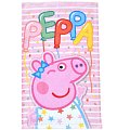 Dětský ručník Prasátko Pepina Narozeninová Oslava 30x50 cm