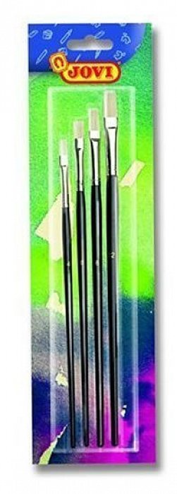 JOVI SADA štětců 4ks (plochý č. 4,6,8,1