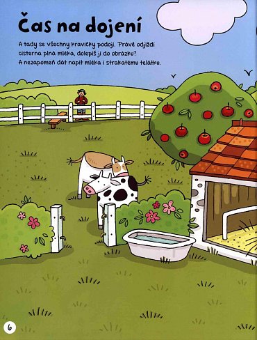 Náhled Farma - Samolepková knížka, 1.  vydání