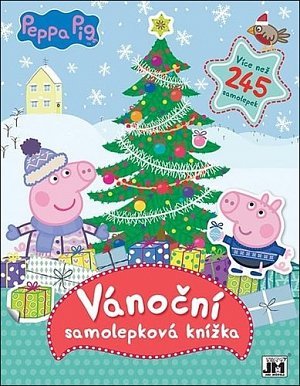 Vánoce s Peppou - Samolepková knížka