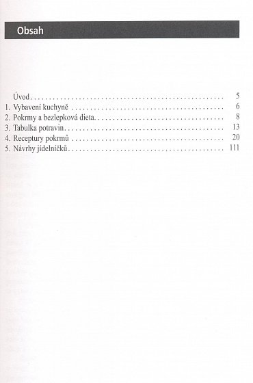 Náhled Bezlepková dieta nejen pro pacienty s cukrovkou a redukční dietou
