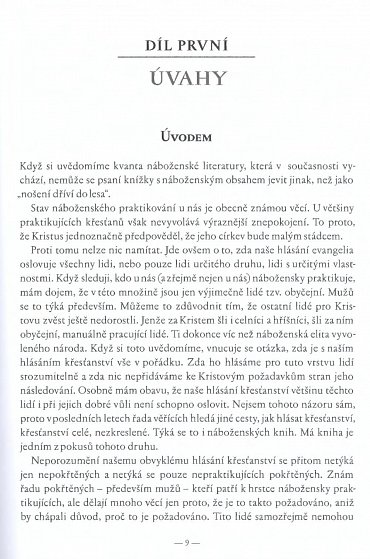 Náhled Tušení obrysů křesťanství