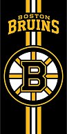Froté osuška NHL Boston Bruins Prestige Black 70x140 cm