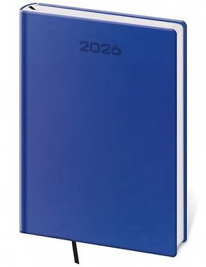 Diář 2026 denní A5 Soft - modrá