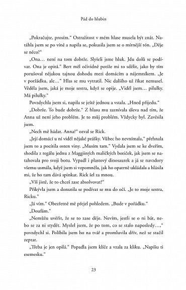 Náhled Pád do hlubin