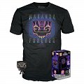 Funko pocket POP & Tee: Marvel - Black Panter (velikost XL)