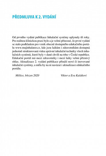 Náhled Inhalační systémy v léčbě nemocí s chronickou bronchiální obstrukcí, 2.  vydání