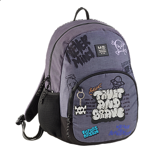 Miquelrius batoh Graffiti, Double Roma, 24 l, 3 kapsy, rPET, mix barev