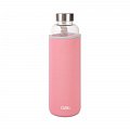 Skleněná láhev s růžovým obalem 720 ml
