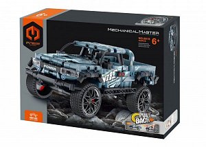 Stavebnice auto na zpětné natažení 463 dílků