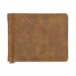 Peněženka - Hnědá se sponou