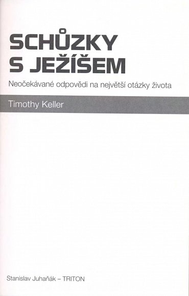 Náhled Schůzky s Ježíšem - Neočekávané odpovědi na největší otázky života