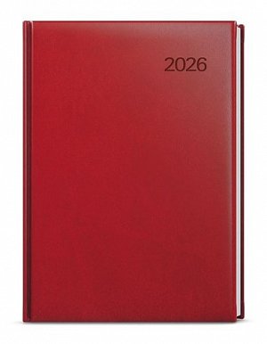 Denní diář 2026 Adam Vivella B6 bordó