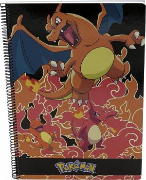 Pokémon Blok kroužkový A4 - Charmander