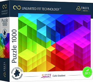 Puzzle Kostkový gradient 1000 dílků