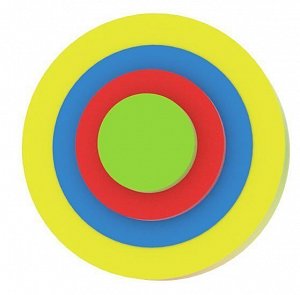 Moje první puzzle - Tvary kola/žlutá