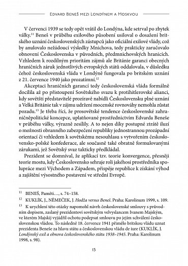 Náhled Edvard Beneš mezi Londýnem a Moskvou