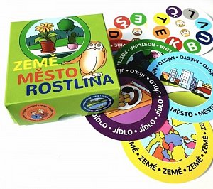 Země, město, rostlina... - společenská hra