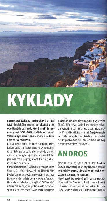 Náhled Řecké ostrovy v Egejském moři / MP průvodce nová edice