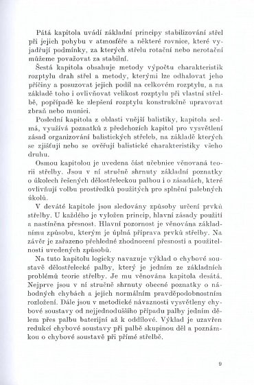 Náhled Vnější balistika a teorie střelby