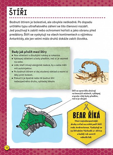 Náhled Příručka pro začínající dobrodruhy 2: Nebezpečná zvířata, nebezpečné rostliny, stopování, signalizace