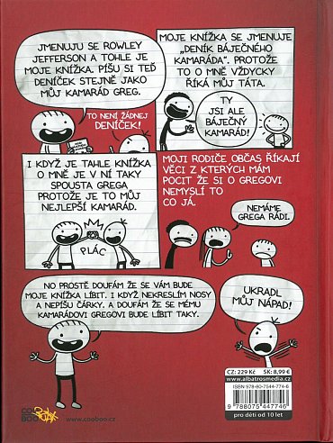 Náhled Deník báječného kamaráda, 1.  vydání